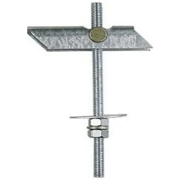 Hmoždinka hmoždinka M6 ZINEK sklopná do dutin pro stropní zavěšení se závitovou tyčí 100mm