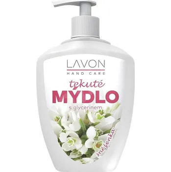 Mýdlo Tekuté mýdlo SNĚŽENKA (bílé) s pumpičkou, 500 ml