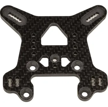 RC model RC8B4 zadní uhlíkové držáky/parohy olejových tlumičů