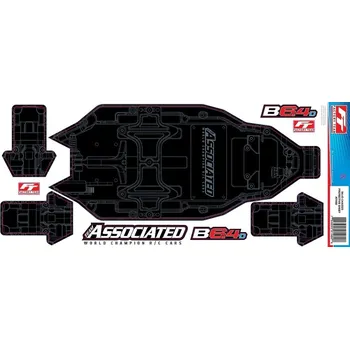 RC model FT B6.4D ochranná folie na podvozek, 1 ks.