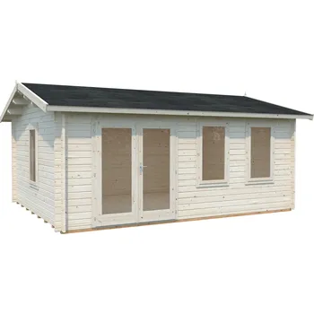 Zahradní domek Palmako Zahradní domek IRIS 19,1 m² Barva: Bílá, máčení