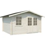 Palmako Zahradní domek KLARA 10,4 m² Barva: Bílá, máčení