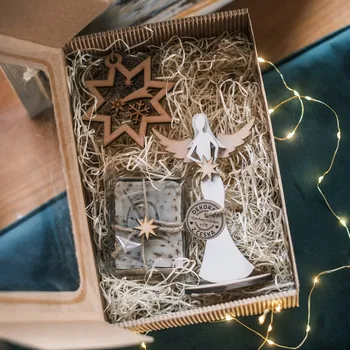 Mýdlo Vánoční dárková sada 100% přírodní mýdlo Mýdlo: Zakořenění