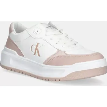 Pánská obuv Sneakers boty Calvin Klein Jeans oranžová barva, V3A9-82020 V3A9.82020.35.39 24X, EUR 39