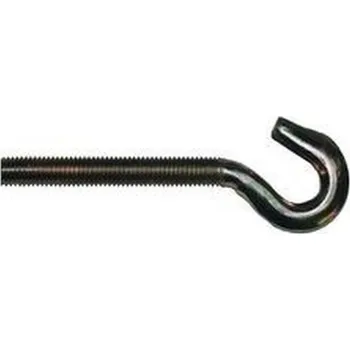 Matice hák M8x60 ZINEK otevřený (UNC 5/16) + matice DIN 439 M8