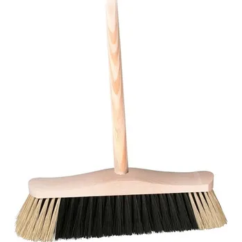 Smeták dřevěný + tyč dřevěná 120 cm HZ