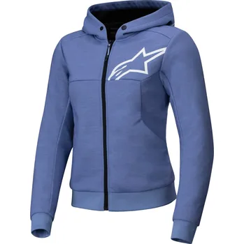 Moto bunda ALPINESTARS bunda STELLA CHROME V2 SPORT dámská blue/white - 2XL