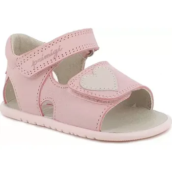 Dívčí sandály Dětské kožené sandály Primigi růžová barva, PGO 79127 7912711 30X, EUR 18