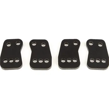 RC model RC8B3 FT V2 zadní desky zadních nábojů, střed., 2+2 ks.