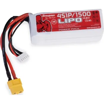 Power Pack LiPo 4/1500 14,8 V 70C XT60