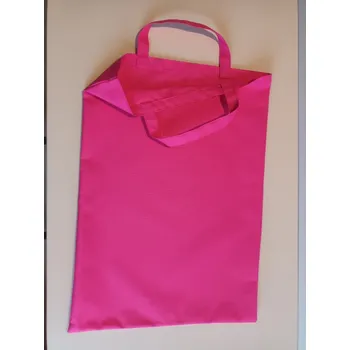 loutka Marionetino |Textilní taška růžová na loutky a kulisy | Kufrik.cz Pevná, nepromokavá kočárkovina