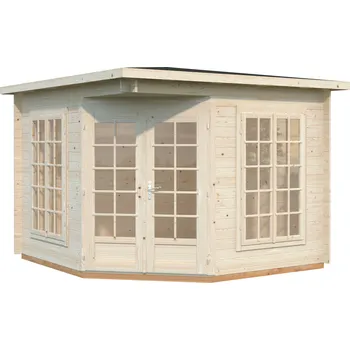 Zahradní altán Palmako Altán MELANIE Low 7,0 m² Barva: Přírodní, neimpregnováno