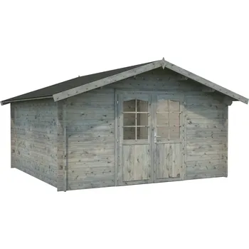 Zahradní domek Palmako Zahradní domek LOTTA 13,9 m² Barva: Šedá, máčení