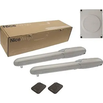 Pohon brány NICE pohon WINGO 3524 (ramena 2x, ovladač 2x, jdnotka, doraz)