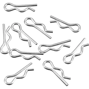 Sponky karoserie 6mm černé (10ks)