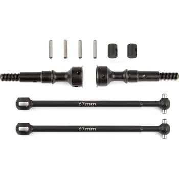 RC model B6 kompletní poloosy CVA 67mm , 1 pár