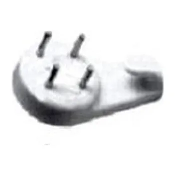 Věšák Háček do betonu 30mm bílý polyamid