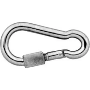 Jištění karabina 8x80 ZINEK s pojistkou maticí DIN 5299D