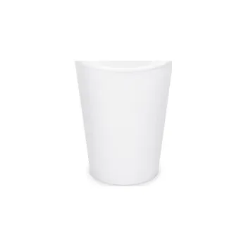 Jednorázové nádobí Kelímek papírový na kávu bílý 420 ml (12 oz), 90 mm průměr, 50 ks