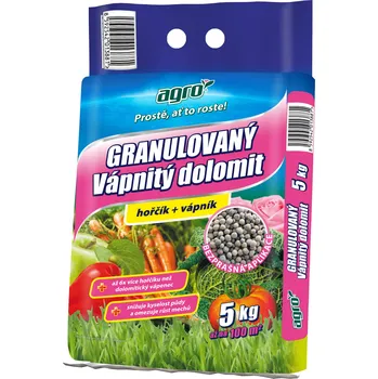Hnojivo Agro Granulovaný vápnitý dolomit 5 kg