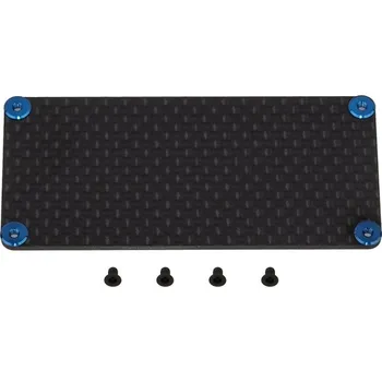 RC model FT B6.4/T6.4/SC6.4/B7 uhlíkové závaží šasi včetně šroubů, 1 ks.