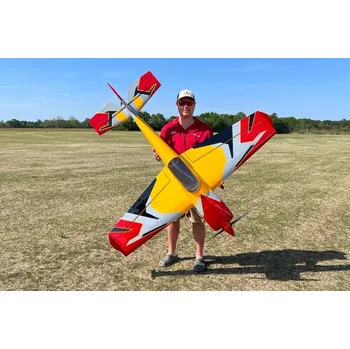 RC model letadla 70" Slick 580 EXP V2 1,78m - žlutá- červená - šedá + doprava zdarma