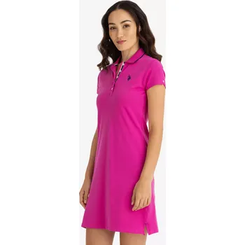 Dámské šaty U.S. Polo Assn. dámské šaty fialové M