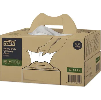 Utěrka Tork 530172 Skládané čistící utěrky W7 Heavy-Duty Handy box, 180 ks