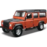 Bburago Land Rover Defeneder 110 1:32 hnědá metalíza