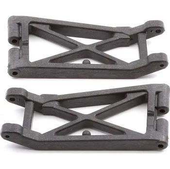 RC model B4.1 plastové zadní spodní ramena, 2 ks.