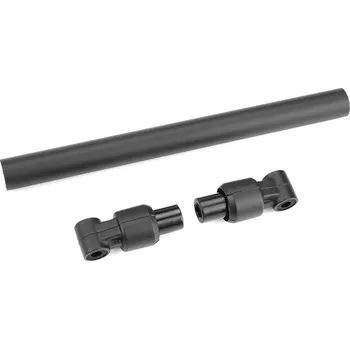 RC vybavení Podvozková trubka - přední - 135 mm - hliníková - černá - 1 sada