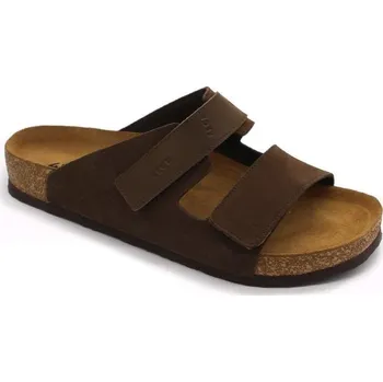 Pánské polobotky Leon Pánská zdravotní obuv London Man - Hnědá Velikost: 44