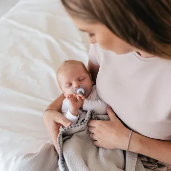 Dětská deka Lily is sailing Deka Mušelín - šedá