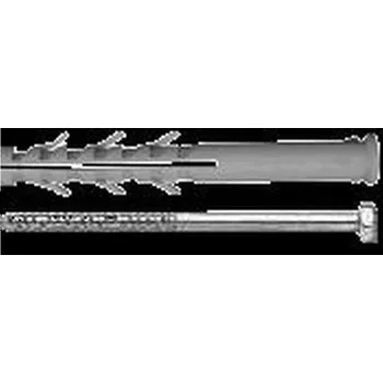 Hmoždinka hmoždinka 8x100 RMS rámová + vrut 6hranná hlava