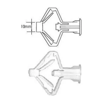 Hmoždinka hmoždinka 8x40 plastová dutinová do sádrokartonu