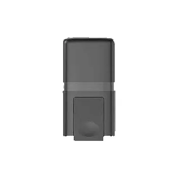 Dávkovač mýdla Zásobník na tekuté mýdlo, černý matný manuální, dolévací SLIM LINE 800 ml