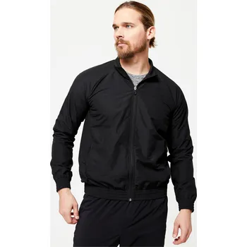 Pánská mikina DOMYOS Pánská fitness mikina 2XL ČERNÁ