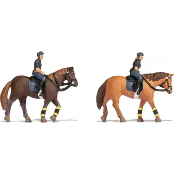 Modelová železnice Postavičky Jezdecká policie TT - Noch 45078 (Figurky TT 1:120)