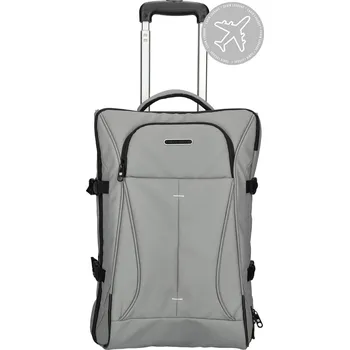 Kabinový cestovní kufr Enrico Benetti Nortem - šedá