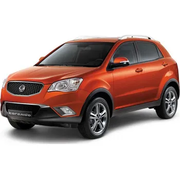 Nosič kol Příčníky Aurilis Green Valley Crossbar Vento Black pro Ssangyong Korando 2010-2014 s podélníky