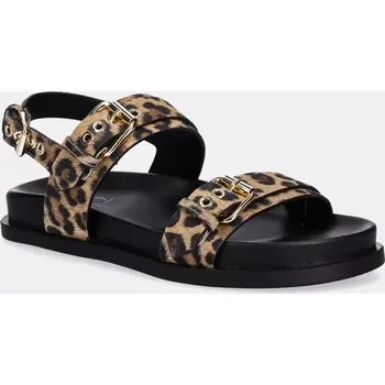 Dámské sandále Kožené sandály AGL Cristina D690001PGNAGAL0612 černá 99X, EUR 38