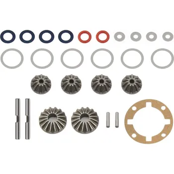 RC model B64 opravná sada diferenciálu, kovová