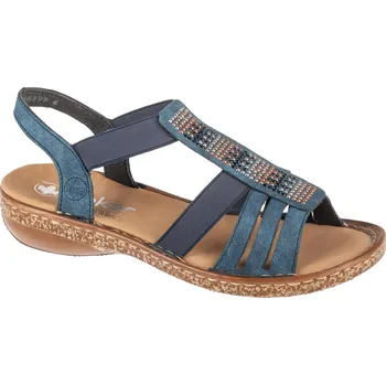 Dámské sandále Modré dámské sandály Rieker Sandals 628G7-14 Velikost: 38