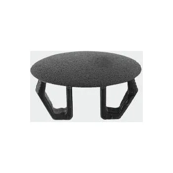 krytka 25.0 SNAP černá plastová pro otvor 18.4-20.6 RAL 9011