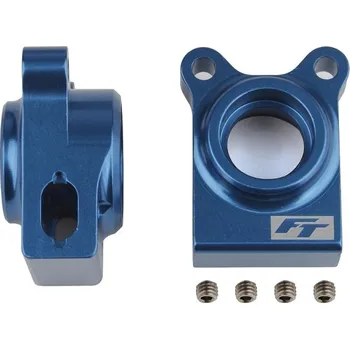 RC model FT B74.1 zadní hliníkové náboje kol, modré, 1 pár