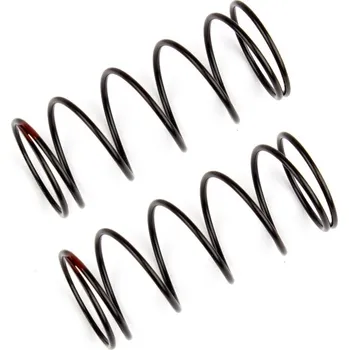 RC model Přední pružiny tlumičů, červené, 4.60 lb in, L44mm, 2 ks.