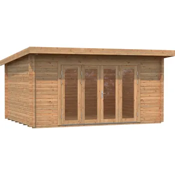 Zahradní domek Palmako Zahradní domek LEA 14,2 m² Barva: Hnědá, máčení