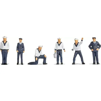 Modelová železnice Postavičky Námořníci TT - Noch 45046 (Figurky TT 1:120)