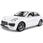 Bburago Plus Porsche Macan 1:24 bílá metalíza