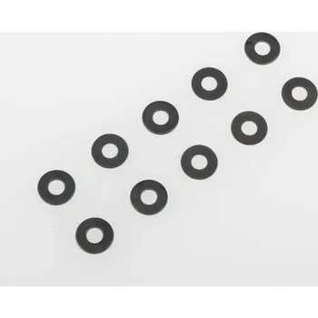 RC model Vymezovací podložky, 3x8mm, černé, 10 ks.